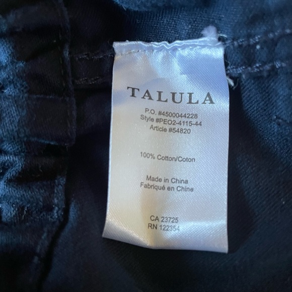 Talula Navy Hooded Jacket - Picture 4 of 9